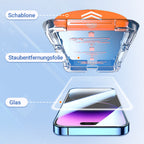 Schutzfolien mit Schablone für iPhone