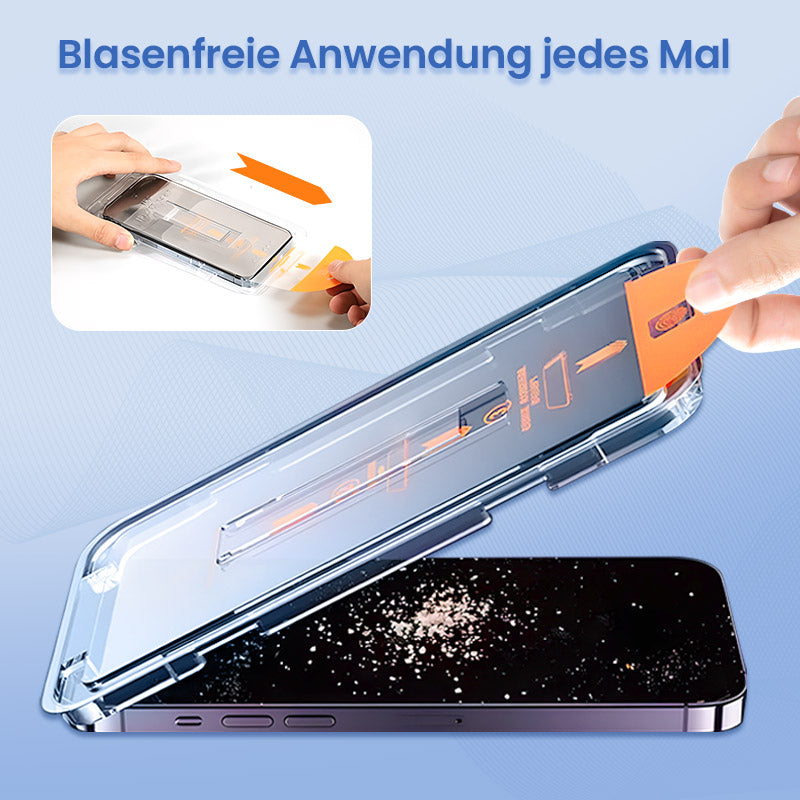 Schutzfolien mit Schablone für iPhone