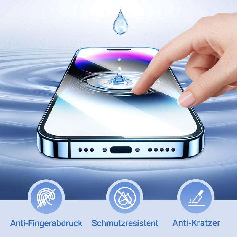 Schutzfolien mit Schablone für iPhone
