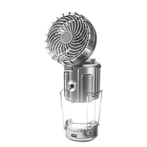 🔥Solange der Vorrat reicht 40 % Rabatt!🎉Tragbare LED-Campinglampe mit Ventilator(Sommer-Sonderangebot)