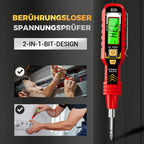 ⚡ 50% RABATT! 🔍 Berührungsloser Spannungsprüfer – AC 12-1000V. LCD-Anzeige mit Beleuchtung & Akustische/Visuelle Warnung 🛡️