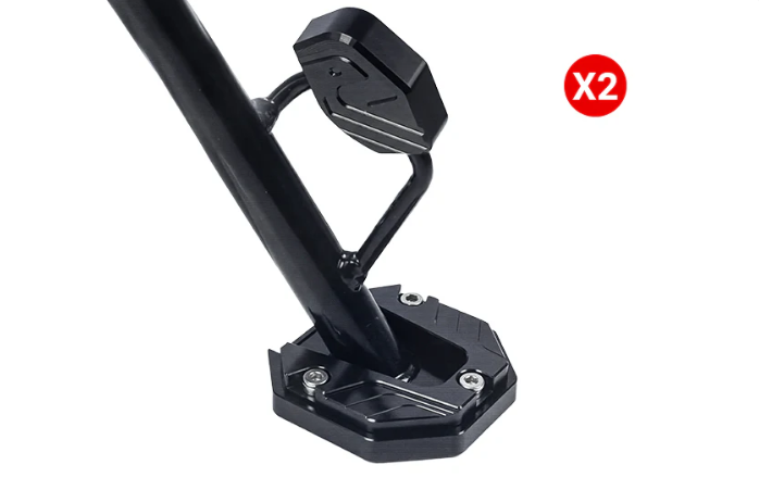 🛵 50% RABATT! 🎉 Motorrad-Ständerfuß-Verbreiterung – Mehr Stabilität. Einfache Montage & Rostfester Stahl 🔩📦