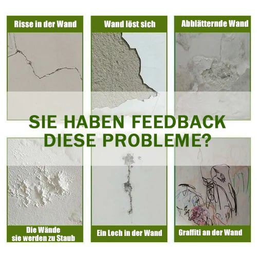 🛠️ KAUFE 2. ERHALTE 1 GRATIS! 🔥 Ungiftiges Mittel zum Ausbessern von Wänden – Füllt Risse & Löcher. Leicht Zu Verarbeiten & Ideal Für Schnelle. Saubere Reparaturen Zu Hause 🏠