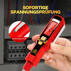 ⚡ 50% RABATT! 🔍 Berührungsloser Spannungsprüfer – AC 12-1000V. LCD-Anzeige mit Beleuchtung & Akustische/Visuelle Warnung 🛡️