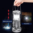 🔥Solange der Vorrat reicht 40 % Rabatt!🎉Tragbare LED-Campinglampe mit Ventilator(Sommer-Sonderangebot)