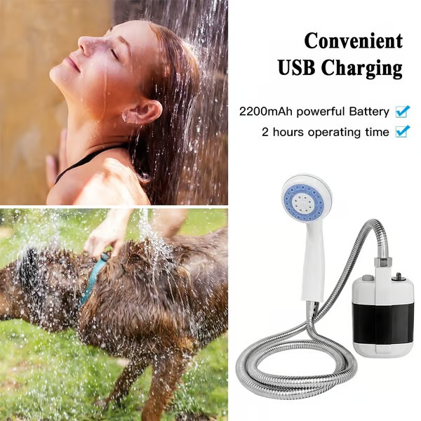 ⏳Begrenzte Zeit 50% Rabatt💥Tragbare Campingdusche