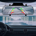 👁️10-Zoll-Rückfahrkamera & Dashcam mit vollem Touchscreen – 1296P HD-Nachtsicht. Dual-Objektiv – ideal für sicheres Fahren & Parken🚗📹