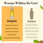 ✨ KAUFEN 2 ERHALTEN 1! 🔥 Intensiv Pflegendes Haaröl-Spray - Mit Keratin und Hitzeschutz für Geschmeidigen Glanz und Reparatur bis in die Spitzen 🌟🧴