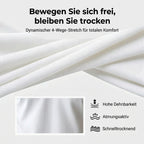 🔥Solange der Vorrat reicht 40 % Rabatt!🎉Herren schnell trocknendes Kurzarm-Hemdchen-Shirt mit Reverskragen