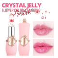 🔥Solange der Vorrat reicht 40 % Rabatt!🎉Kristall-Gelee-Blume Farbwechselnder Lippenstift💄