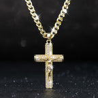 🎁Früher Weihnachts-Hot-Sale – 48% RABATT! 🎅✝️Jesus-Kruzifix-Anhänger-Halskette