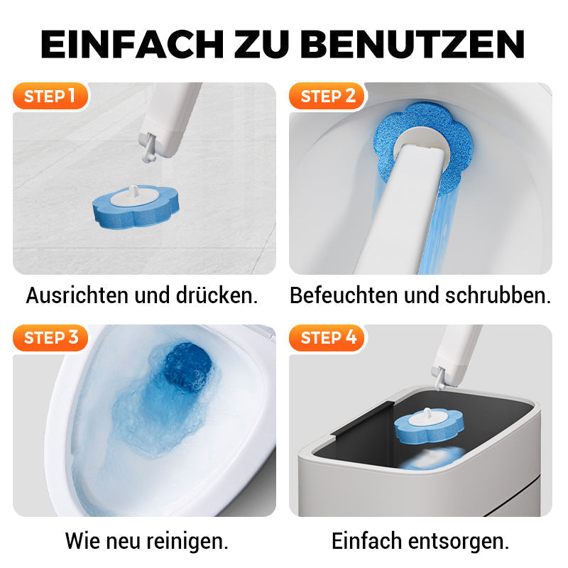 🔥 50 % RABATT! ⏳💥 Toilettenbürsten mit Reinigungsmittel – Sauber & praktisch 🚽🧼