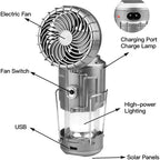 🔥Solange der Vorrat reicht 40 % Rabatt!🎉Tragbare LED-Campinglampe mit Ventilator(Sommer-Sonderangebot)