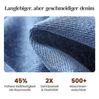 🔥Solange der Vorrat reicht 40 % Rabatt!🎉Damen-Vintage-Hochbund-Weitbeinjeans