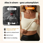 👚 50% RABATT! 🔥 Damen Thermo-Tanktop mit U-Ausschnitt – Integrierter BH. Nahtlos & Perfekt zum Unterziehen 🏃‍♀️