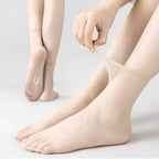 Rutschfeste. Unsichtbare Crystal Silk Socks