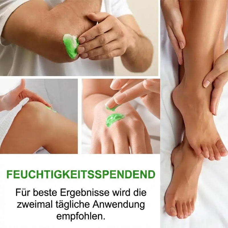 🔥Solange der Vorrat reicht 40 % Rabatt!🎉Beruhigende Fußcreme mit Aloe Vera und Teebaumöl
