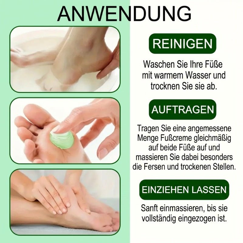 🔥Solange der Vorrat reicht 40 % Rabatt!🎉Beruhigende Fußcreme mit Aloe Vera und Teebaumöl