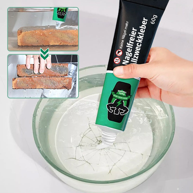 📢48% Rabatt💥Universeller. starker. nagelfreier Kleber. wasserfest und kein Bohren erforderlich
