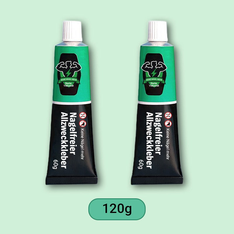 📢48% Rabatt💥Universeller. starker. nagelfreier Kleber. wasserfest und kein Bohren erforderlich