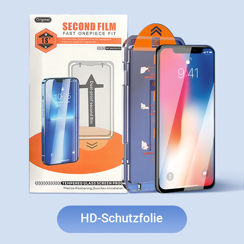 Schutzfolien mit Schablone für iPhone