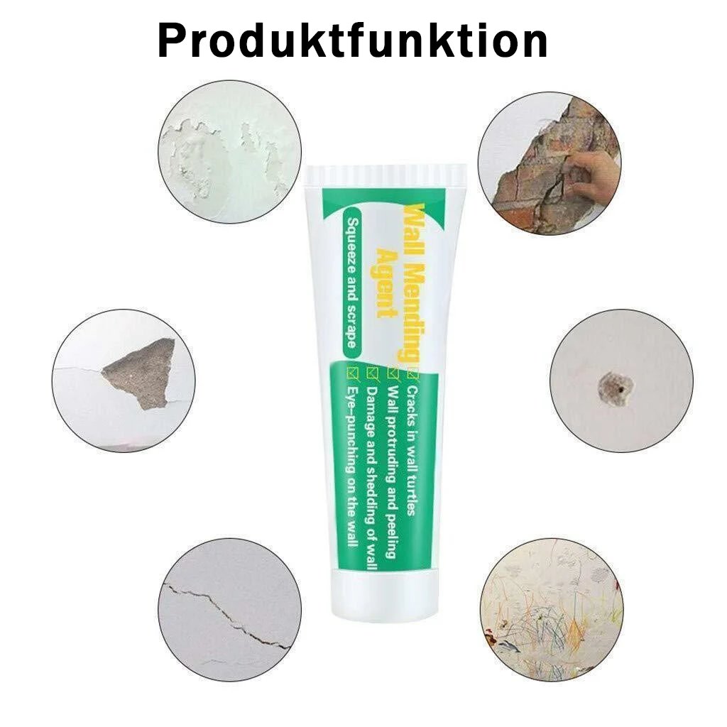 🛠️ KAUFE 2. ERHALTE 1 GRATIS! 🔥 Ungiftiges Mittel zum Ausbessern von Wänden – Füllt Risse & Löcher. Leicht Zu Verarbeiten & Ideal Für Schnelle. Saubere Reparaturen Zu Hause 🏠