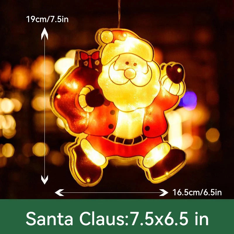 ⛄Weihnachtsvorverkauf🎄 Weihnachts-Fensterlichter💡
