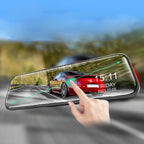 👁️10-Zoll-Rückfahrkamera & Dashcam mit vollem Touchscreen – 1296P HD-Nachtsicht. Dual-Objektiv – ideal für sicheres Fahren & Parken🚗📹