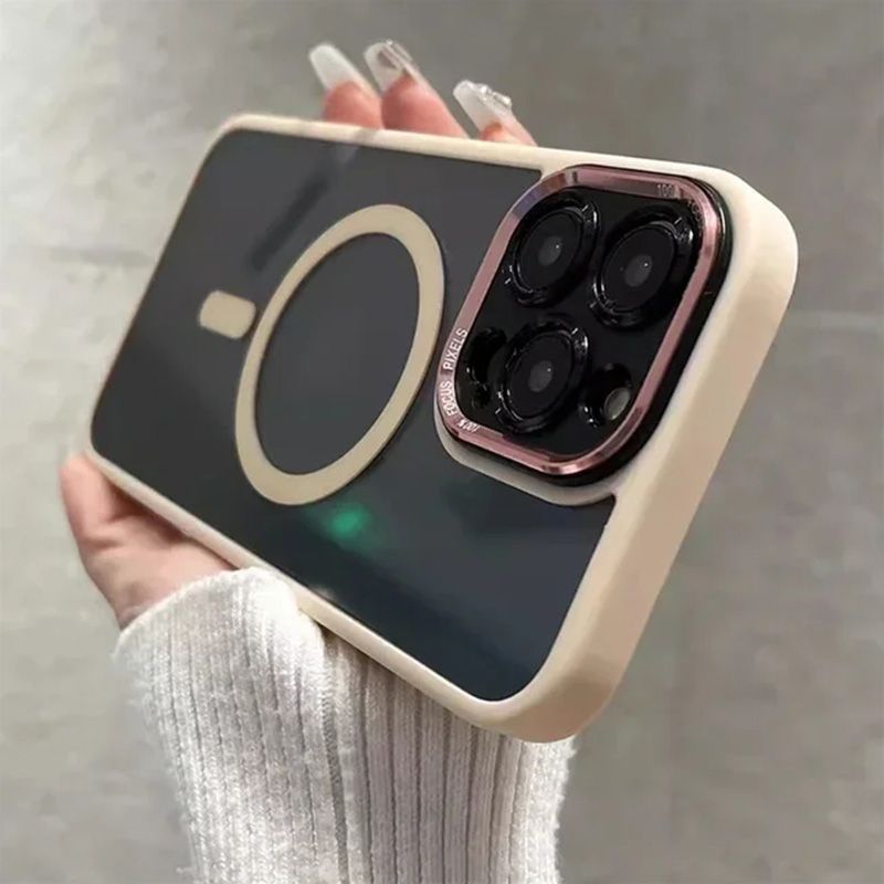 Getönte. stoßfeste. magnetische iPhone-Hülle.📱✨