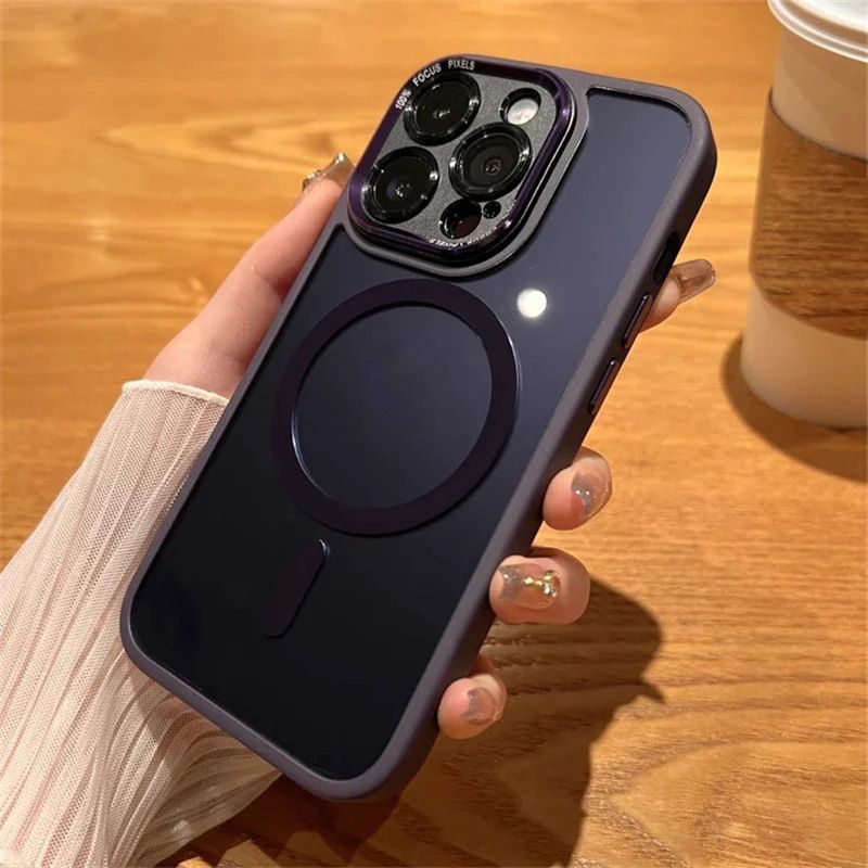 Getönte. stoßfeste. magnetische iPhone-Hülle.📱✨
