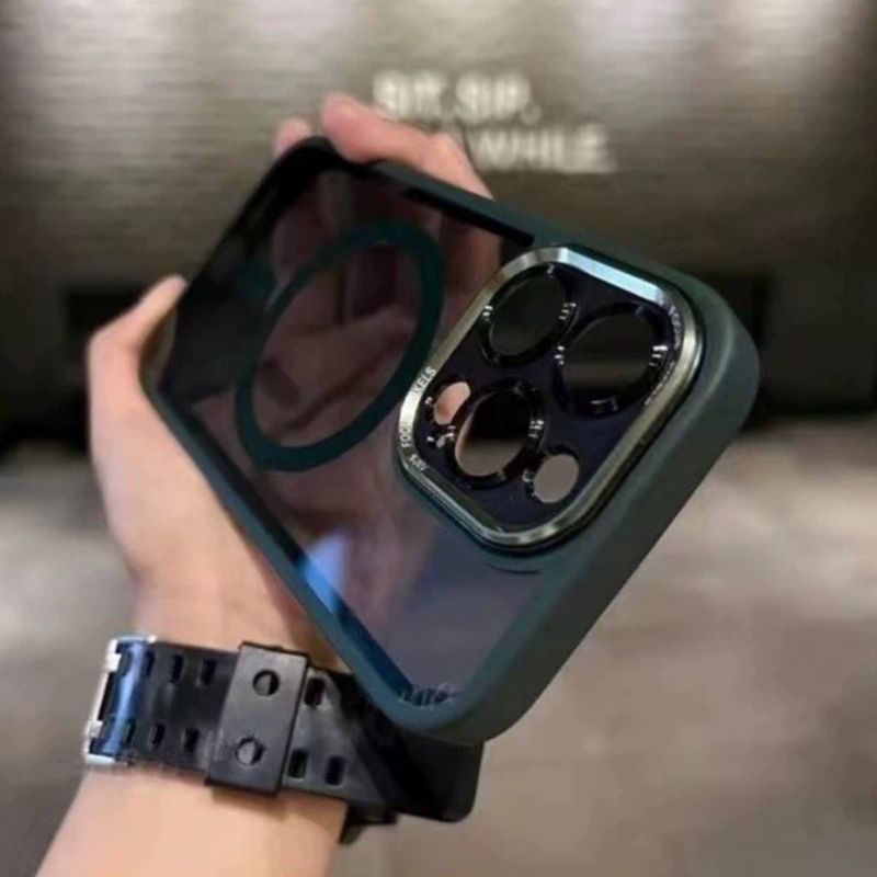 Getönte. stoßfeste. magnetische iPhone-Hülle.📱✨