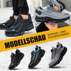 🔥Solange der Vorrat reicht 40 % Rabatt!🎉Schlag- und stichfeste Sicherheitsschuhe mit Drehknopf
