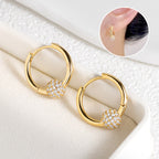 💫 LIMITED-TIME 50% RABATT! 👑 Goldene Kugelohrringe – Zart. Leicht & Zeitlos Elegant ✨