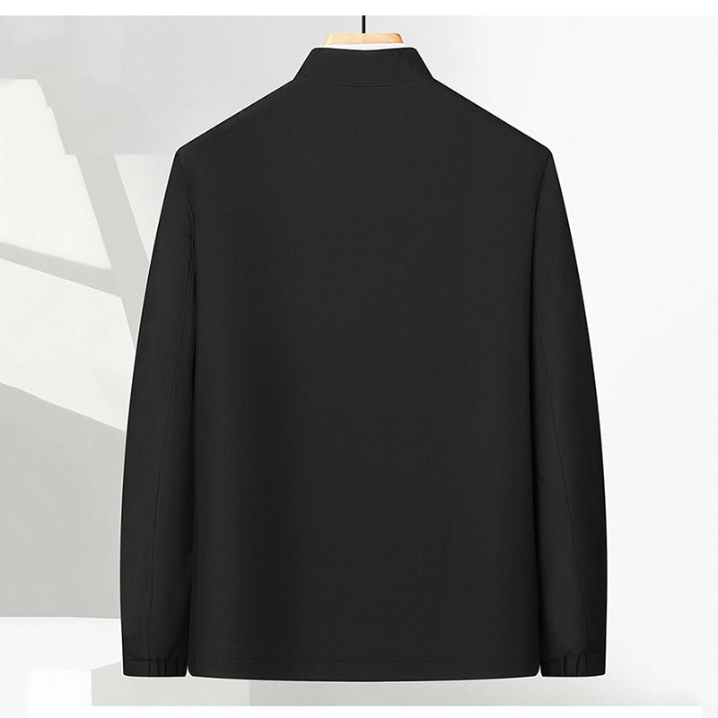 🔥(58 % Rabatt auf den Spotpreis und kostenloser Versand) Herren-Freizeitjacke mit Stehkragen und Reißverschluss