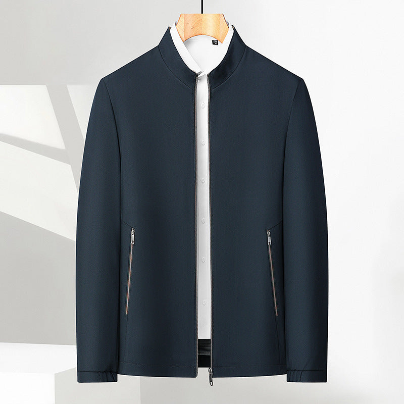 🔥(58 % Rabatt auf den Spotpreis und kostenloser Versand) Herren-Freizeitjacke mit Stehkragen und Reißverschluss