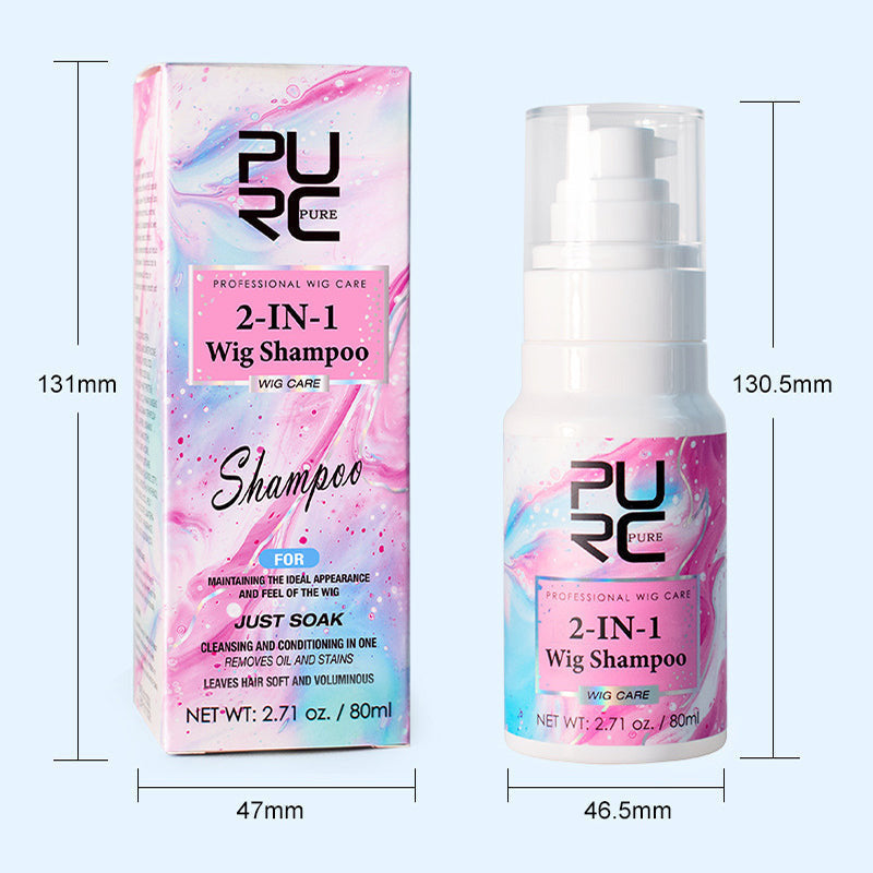 2-in-1 Perückenpflege-Shampoo
