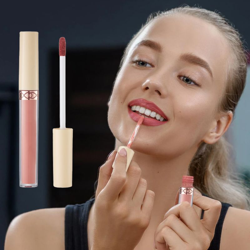 🔥Solange der Vorrat reicht 40 % Rabatt!🎉12 Farben Samtiger. matter Flüssig-Lippenstift