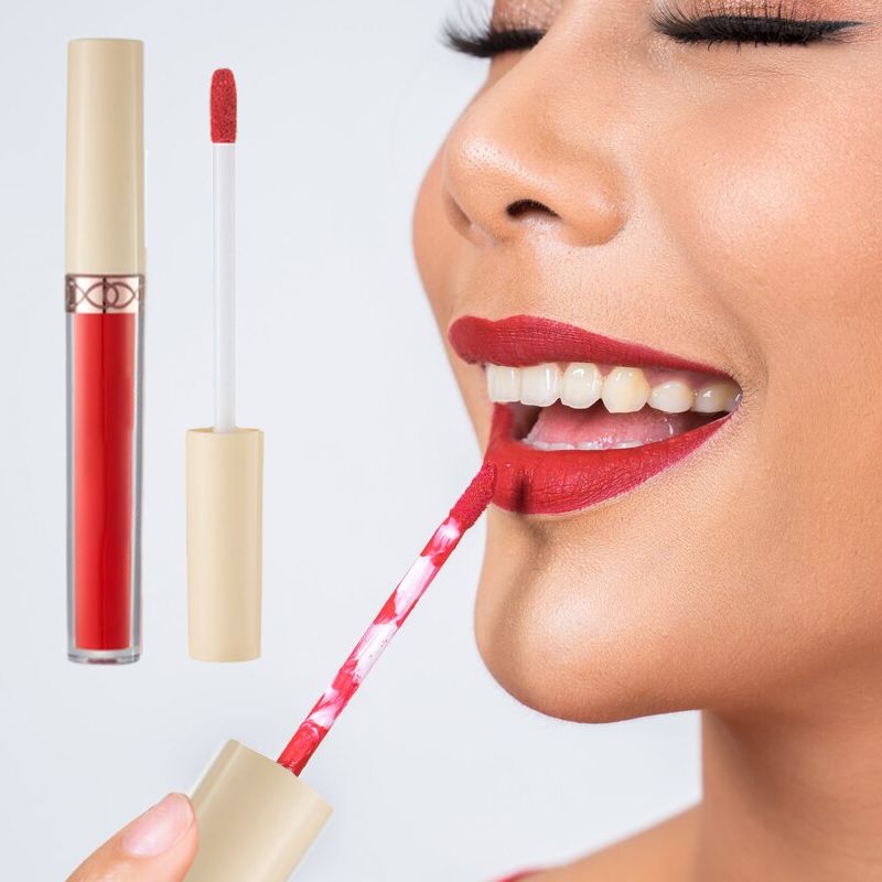 🔥Solange der Vorrat reicht 40 % Rabatt!🎉12 Farben Samtiger. matter Flüssig-Lippenstift
