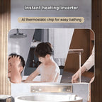 🚿🔥 52% RABATT! Thermostatischer Durchlauferhitzer – Kompakt & energieeffizient – Perfekt für Dusche. Waschbecken oder Küche – konstante Wassertemperatur. einfache Installation 💧
