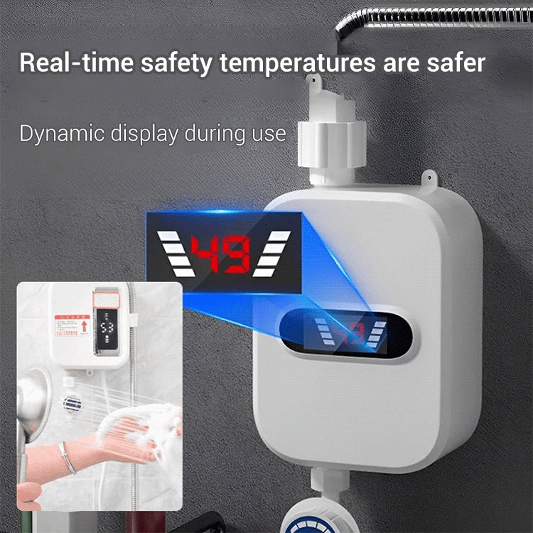 🚿🔥 52% RABATT! Thermostatischer Durchlauferhitzer – Kompakt & energieeffizient – Perfekt für Dusche. Waschbecken oder Küche – konstante Wassertemperatur. einfache Installation 💧