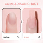 💥💥Befristetes Angebot: 50% Rabatt auf Bestellungen🌸💅 3-in-1 Selbstnivellierendes Nagelaufbaugel – Perfekte Oberfläche &amp; Professionelle Stärke! HEMA-frei &amp; Hypoallergen! ✨