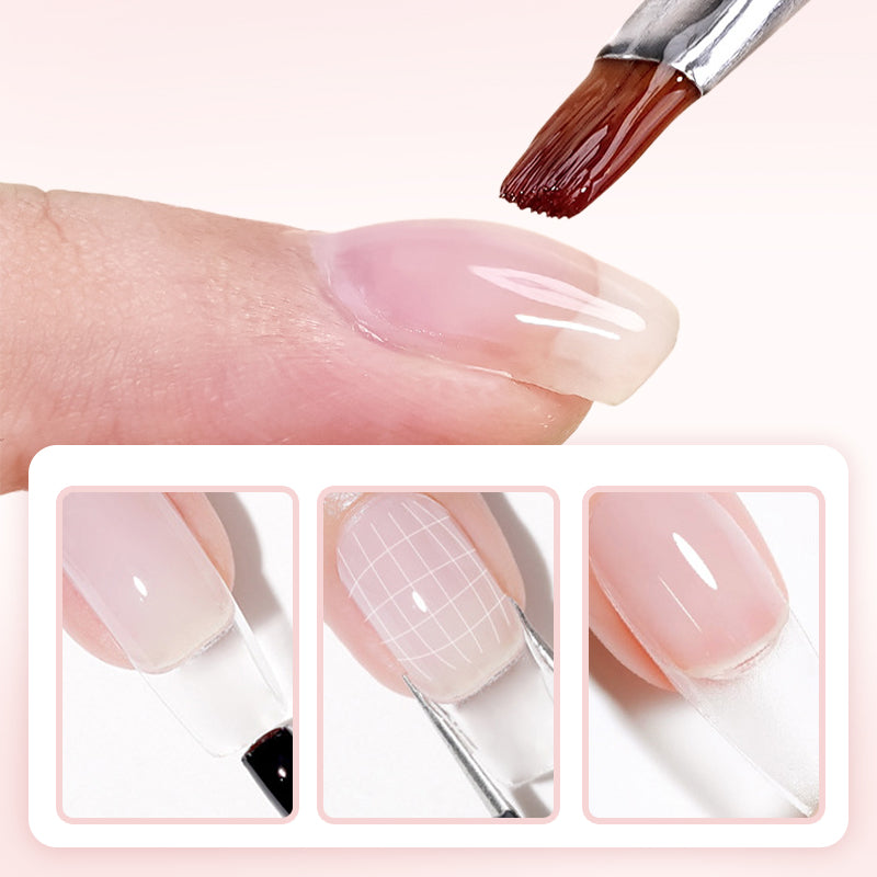 💥💥Befristetes Angebot: 50% Rabatt auf Bestellungen🌸💅 3-in-1 Selbstnivellierendes Nagelaufbaugel – Perfekte Oberfläche &amp; Professionelle Stärke! HEMA-frei &amp; Hypoallergen! ✨