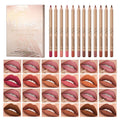 🔥Solange der Vorrat reicht 40 % Rabatt!🎉12-farbiges. wischfestes Lipliner-Stift-Set