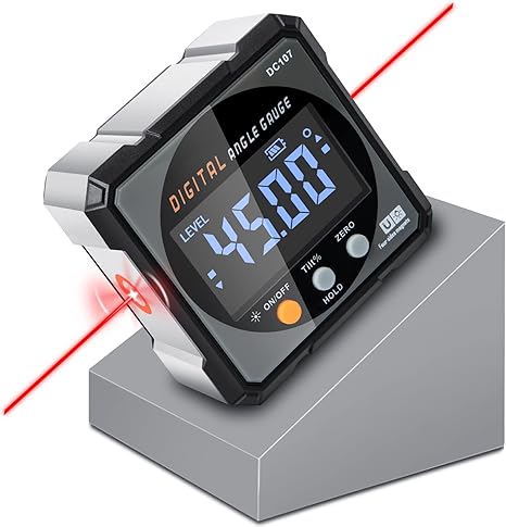 Pousbo® Mini LCD Digital Neigungsmesser Winkelmesser
