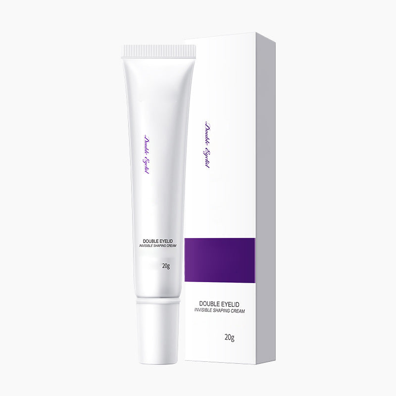 Langanhaltende und unsichtbare Styling-Creme für doppelte Lidfalte
