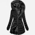 ❄️ LETZTER TAG IM ANGEBOT - 50% RABATT 💖 Damen Kapuzen-Mantel mit Plüschfutter
