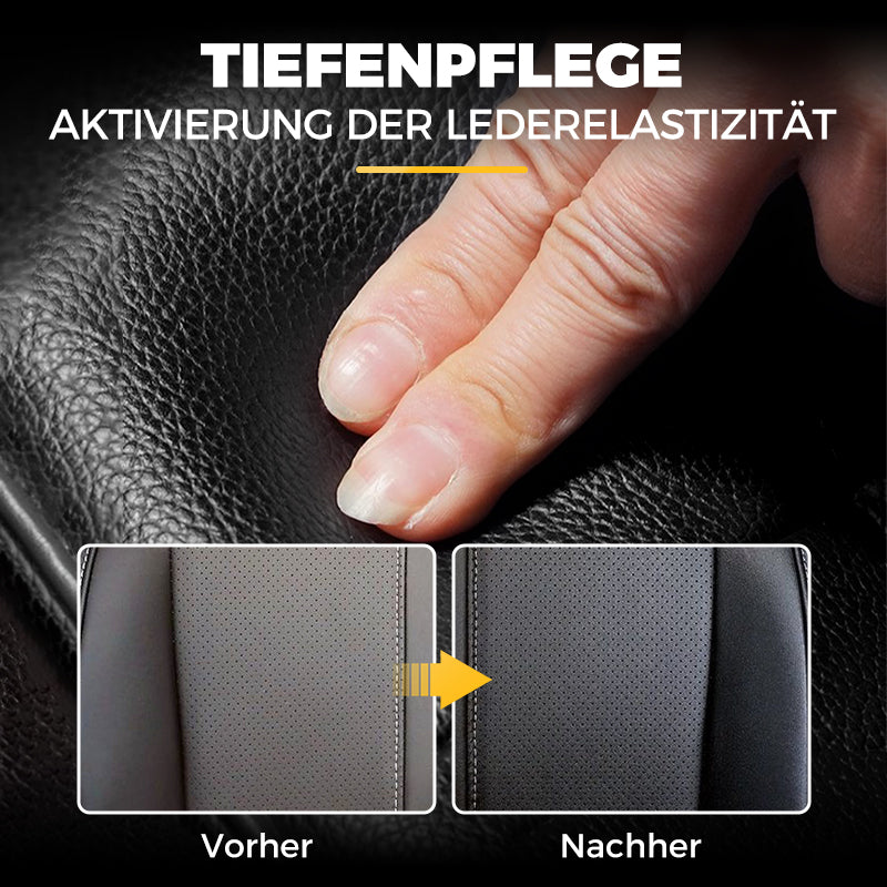 🧼 KAUFEN 2 ERHALTEN 1! ✨ Reinigungs- & Pflegecreme für Leder - Tiefenreinigung mit Natürlichen Ölen für Möbel. Autositze & Accessoires 🛋️🌟
