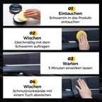 🧼 KAUFEN 2 ERHALTEN 1! ✨ Reinigungs- & Pflegecreme für Leder - Tiefenreinigung mit Natürlichen Ölen für Möbel. Autositze & Accessoires 🛋️🌟
