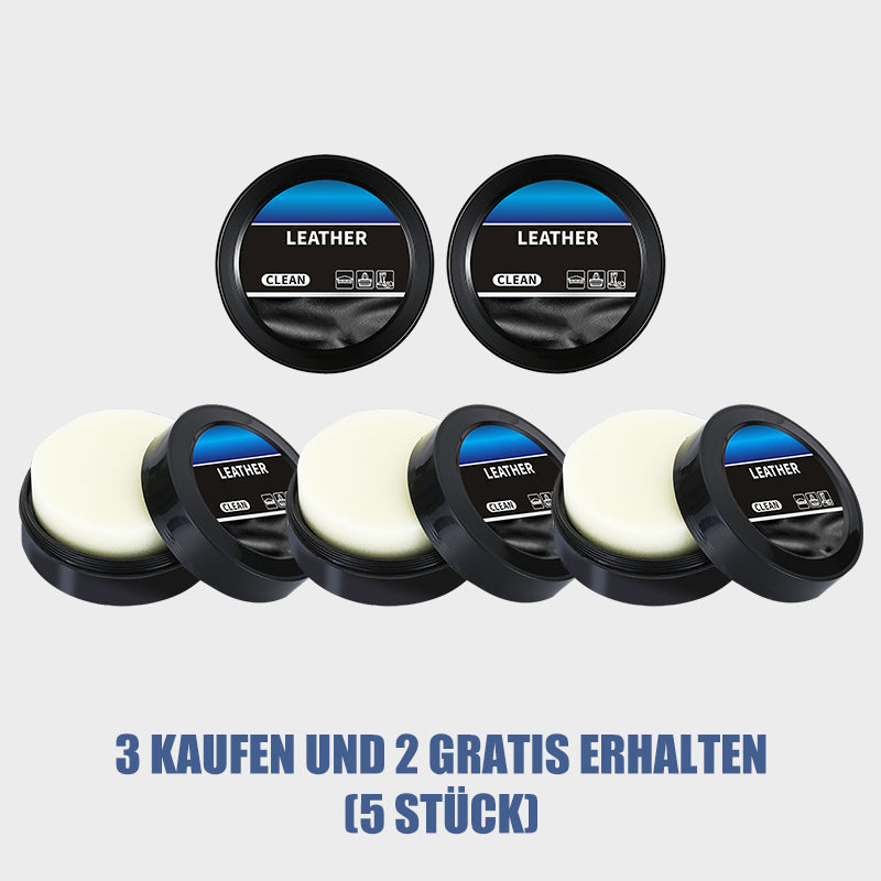 🧼 KAUFEN 2 ERHALTEN 1! ✨ Reinigungs- & Pflegecreme für Leder - Tiefenreinigung mit Natürlichen Ölen für Möbel. Autositze & Accessoires 🛋️🌟