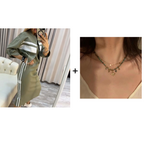 ❄️LETZTER TAG – 49% RABATT 💖 Damen-Set aus Stehkragenjacke und Kleid
